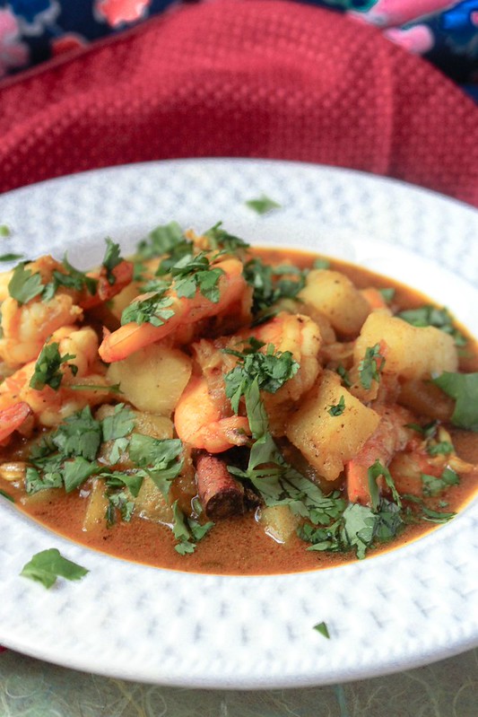 Chingri Macher Kalia Bengali Shrimp Potato Curry Global Kitchen Travels