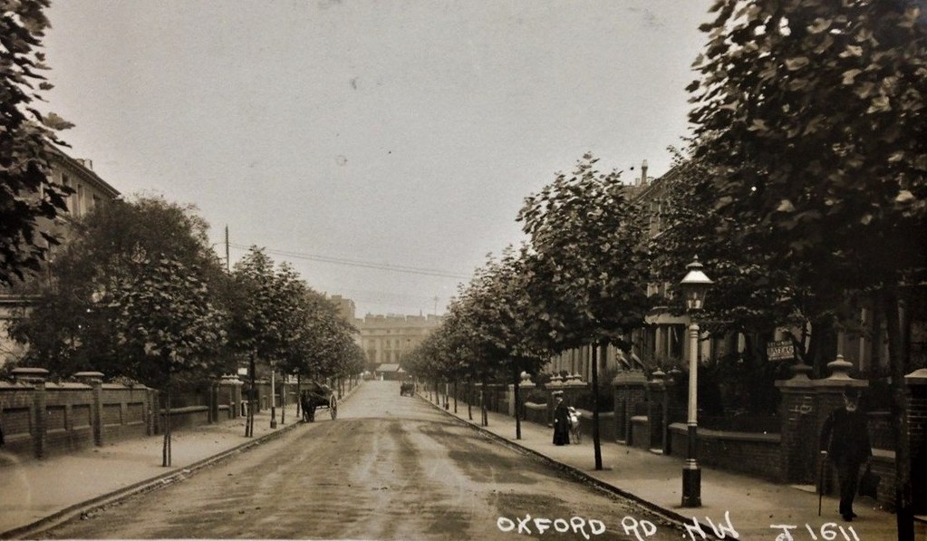 KILBURN Old Postcard Oxford Road. Kilburn ca1951rr Flickr