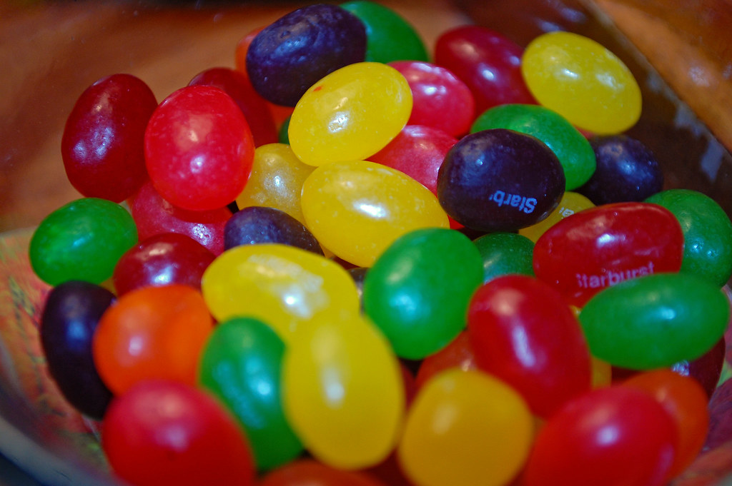 Bowl Of Jelly Beans. My wife had some Starburst jelly bean… Flickr