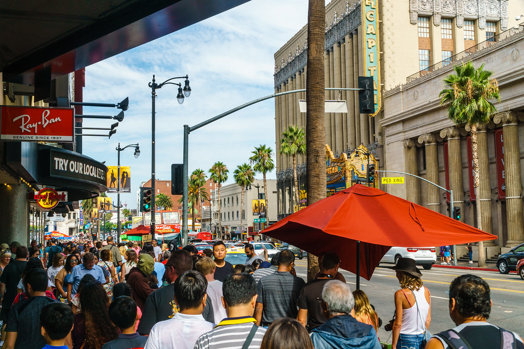 Hollywood Blvd, Hollywood Philip N Young Flickr