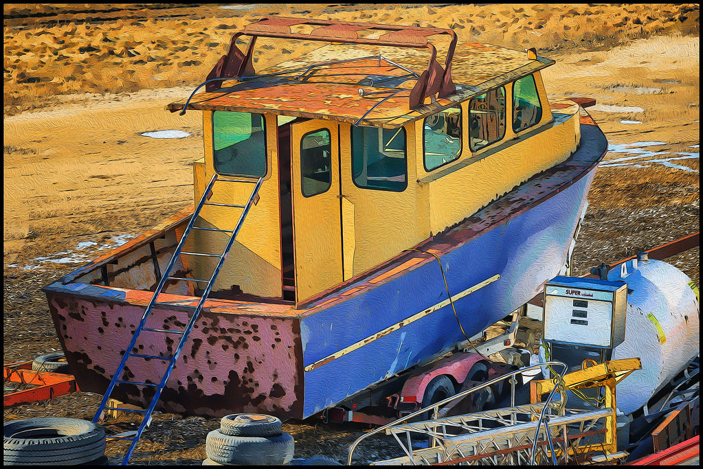 Port Burwell Junkyard Boat (Ontario, Canada) Port Burwell … Flickr