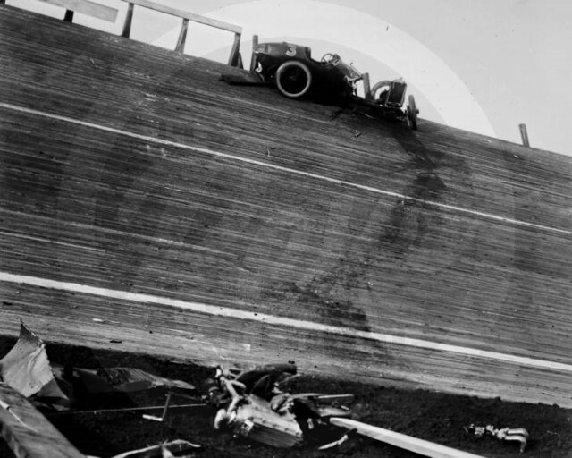 McKee Elliott crash. Inaugural 12111921 San Fran Spdwy… Flickr