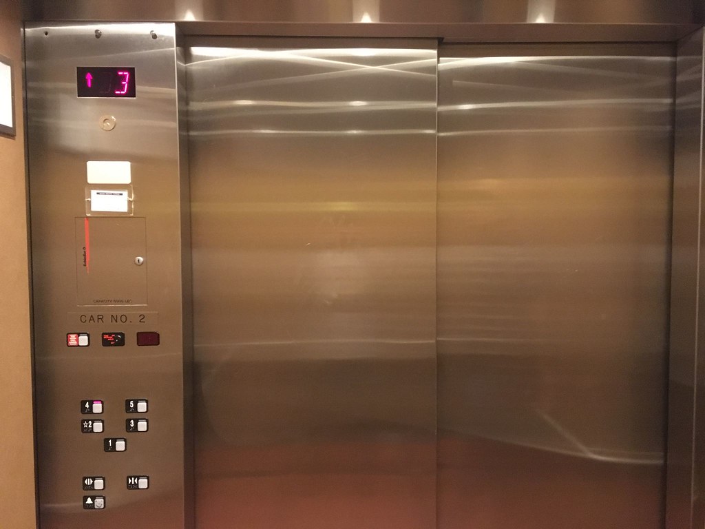 Schindler Elevator in Math building at Emory University DieselDucy