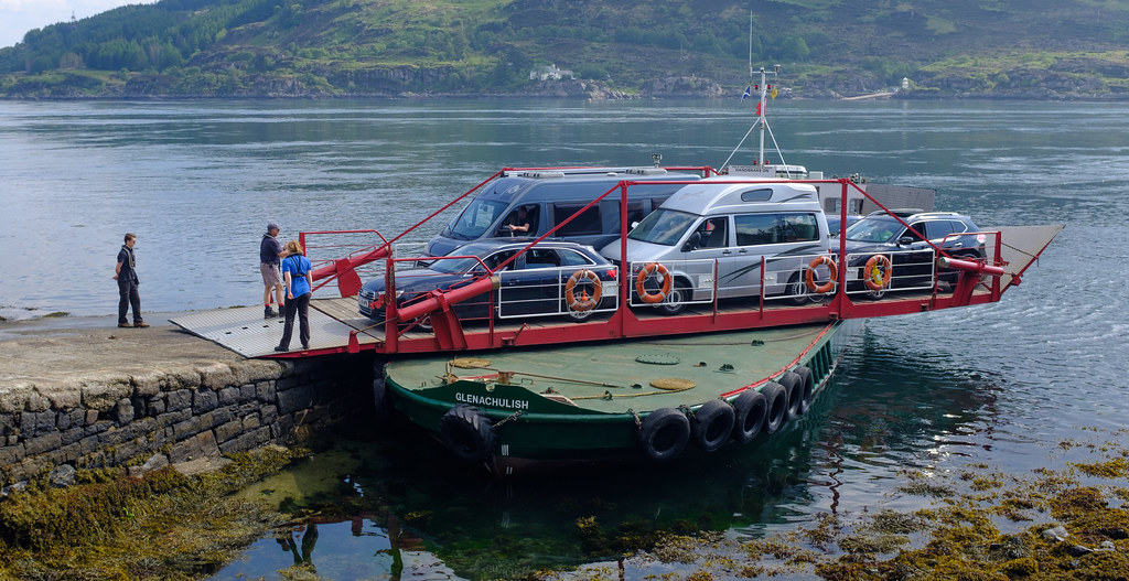 Skye Ferry Glenachulish arrived Kylerhea, Isle of Skye