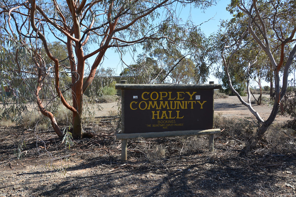 The Copley Community Hall, South Australia The town of Cop… Flickr