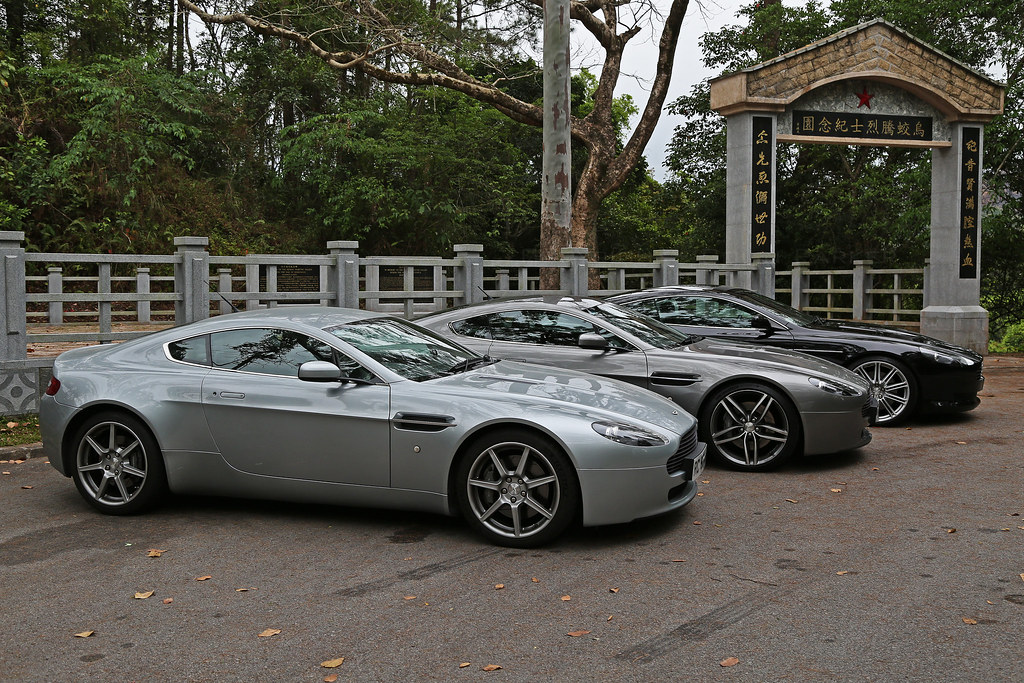 Astons Martins, Bride's Pool Rd, Hong Kong. Colin Parker Flickr