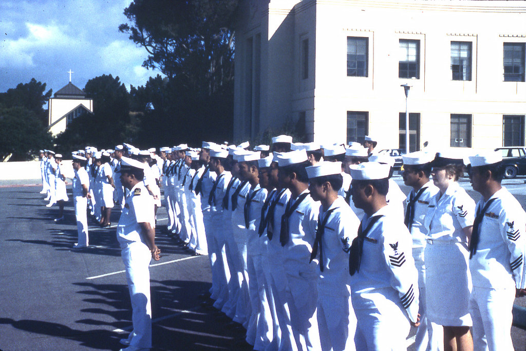Treasure Island Sailors in front of Administration Buildi… Flickr