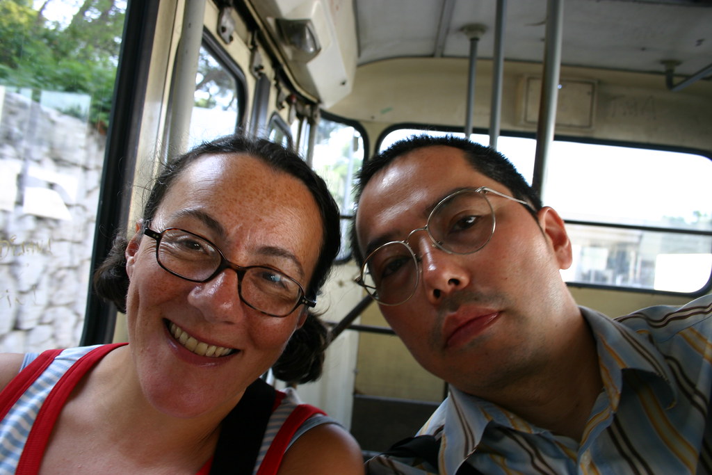 My poor wife and her ugly husband She puts on a brave