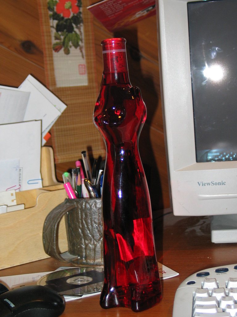 IMG_3177 a neat bottle of wine shaped like a cat Adam Zamora Flickr