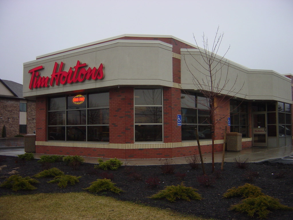 The Fort of Tim Horton The exterior of Tim Hortons is mode… Flickr