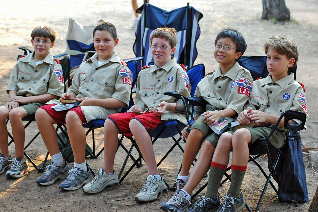 Camp Constantine Scouts new to Troop 125 (The MIS boys) moretrees