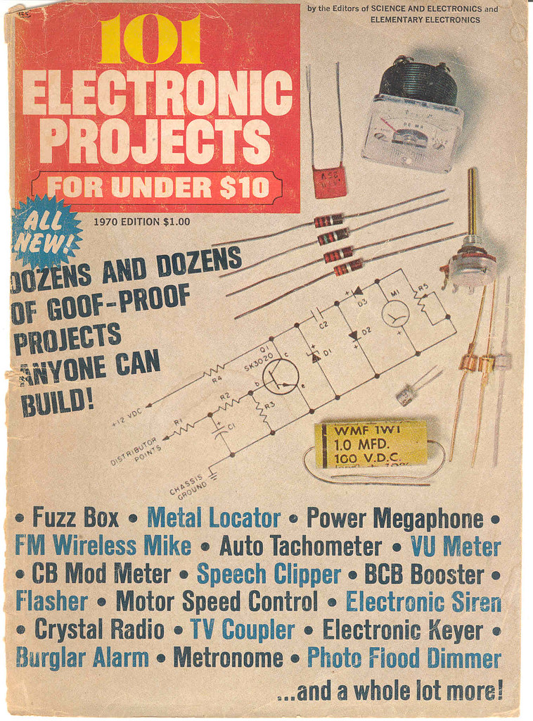 101 electronics projects for under 10 dollars cover Flickr