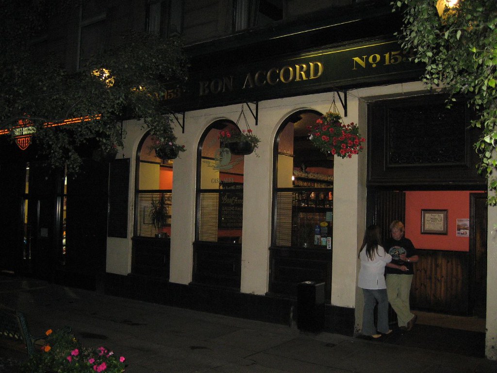 outside the bon accord our favorite glasgow ale house Flickr