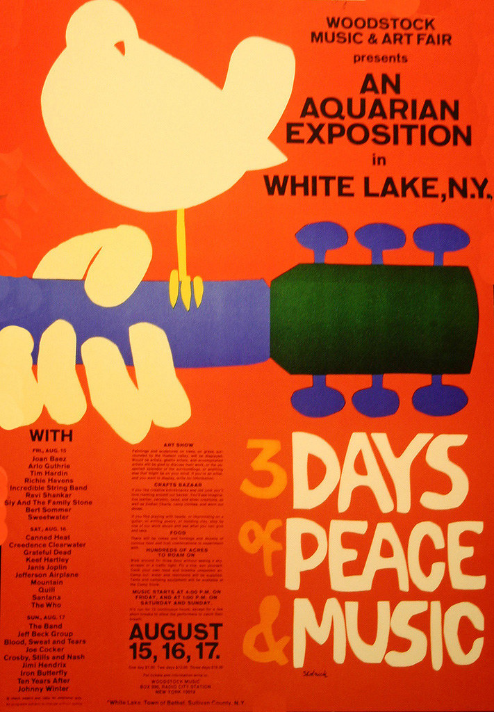 Woodstock Music Festival/1969 Flickr