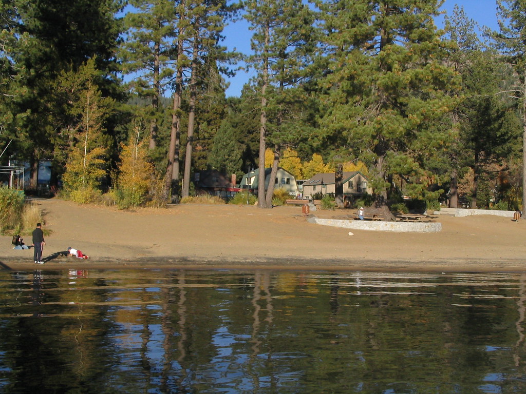 Autumn at Lake Tahoe, Kings Beach, California Lake Tahoe i… Flickr