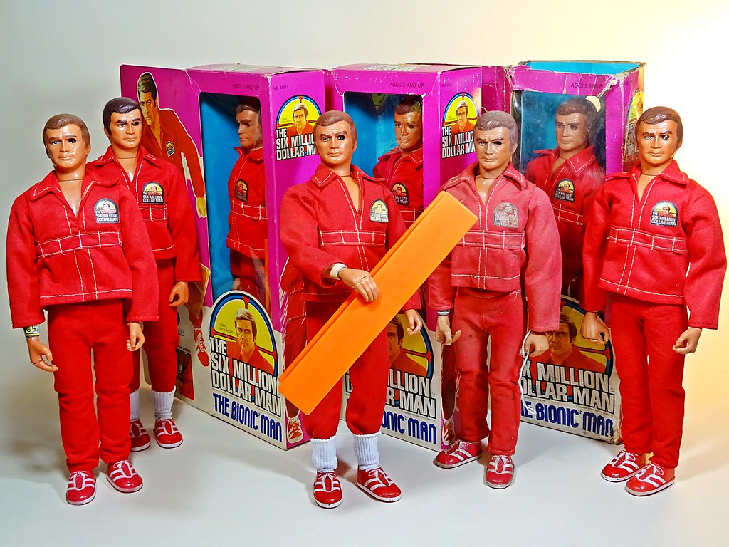 Kenner Fantastic World of Six Million Dollar Man & Bioni… Flickr