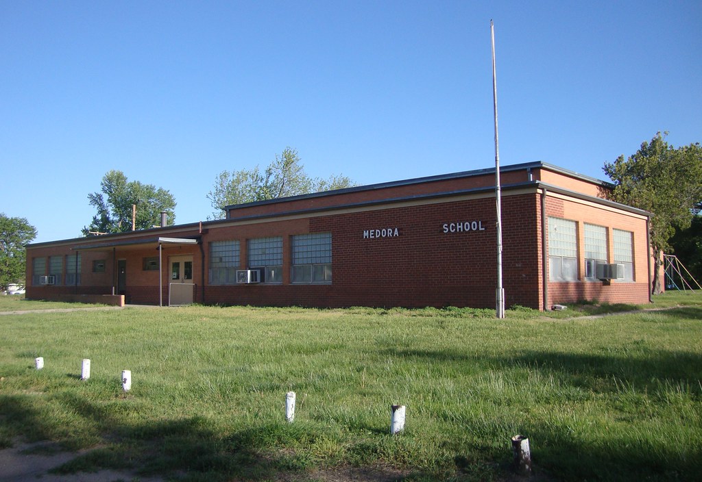 Old Community School (Medora, Kansas) Medora is a small co… Flickr