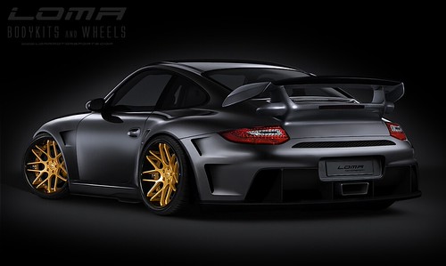 Porsche 997 Widebody Conversion by LOMA® MOTORSPORTS | Flickr