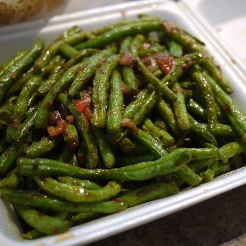 Wok Fried String Beans Chef Xiu Spotted on