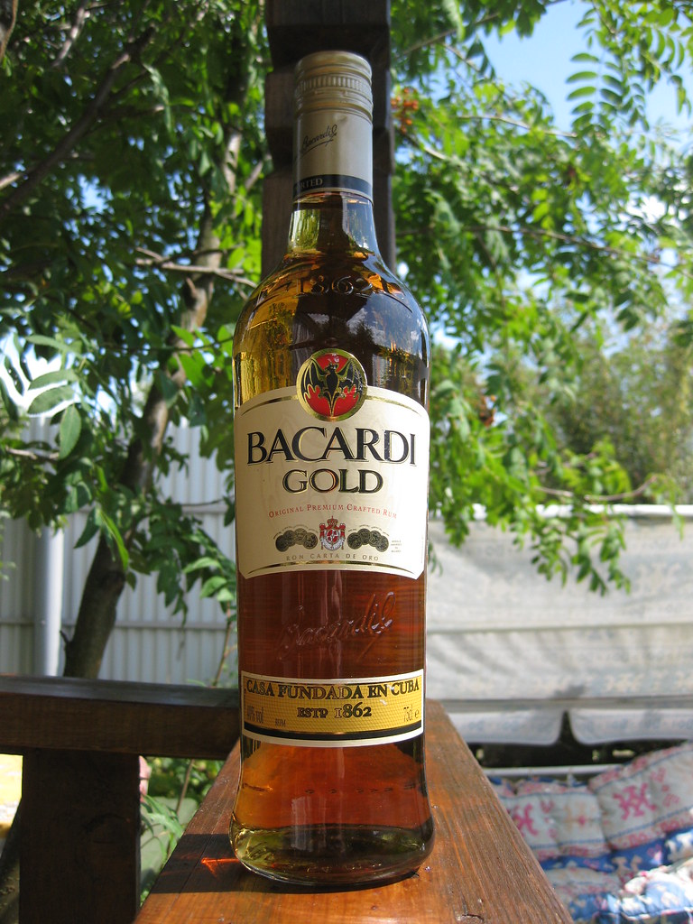 BACARDI GOLD RUM Alexander Myeda Flickr