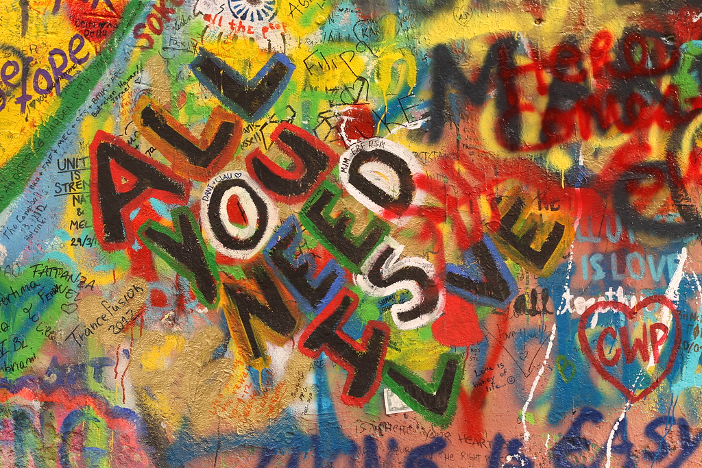 All you need is love All you need is love, John Lennon Wal