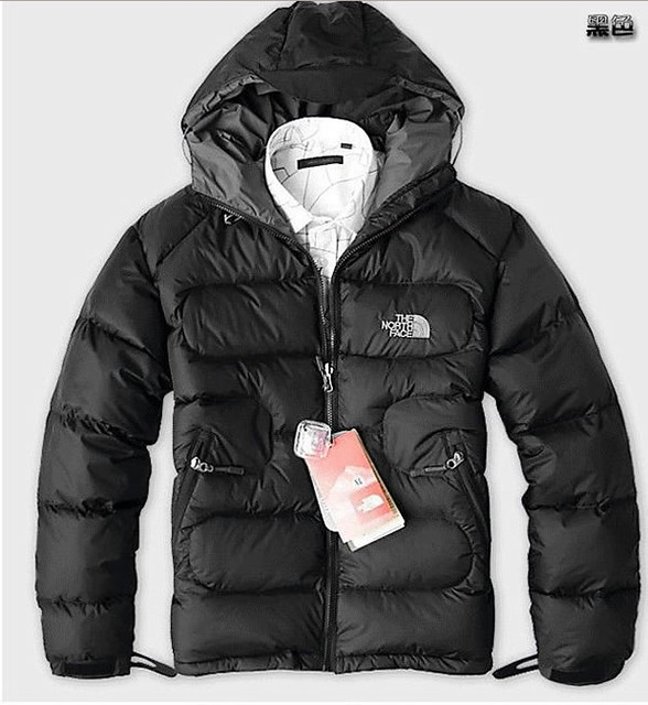 mensNorthFaceNuptseGooseDownJacketsliverblack Flickr