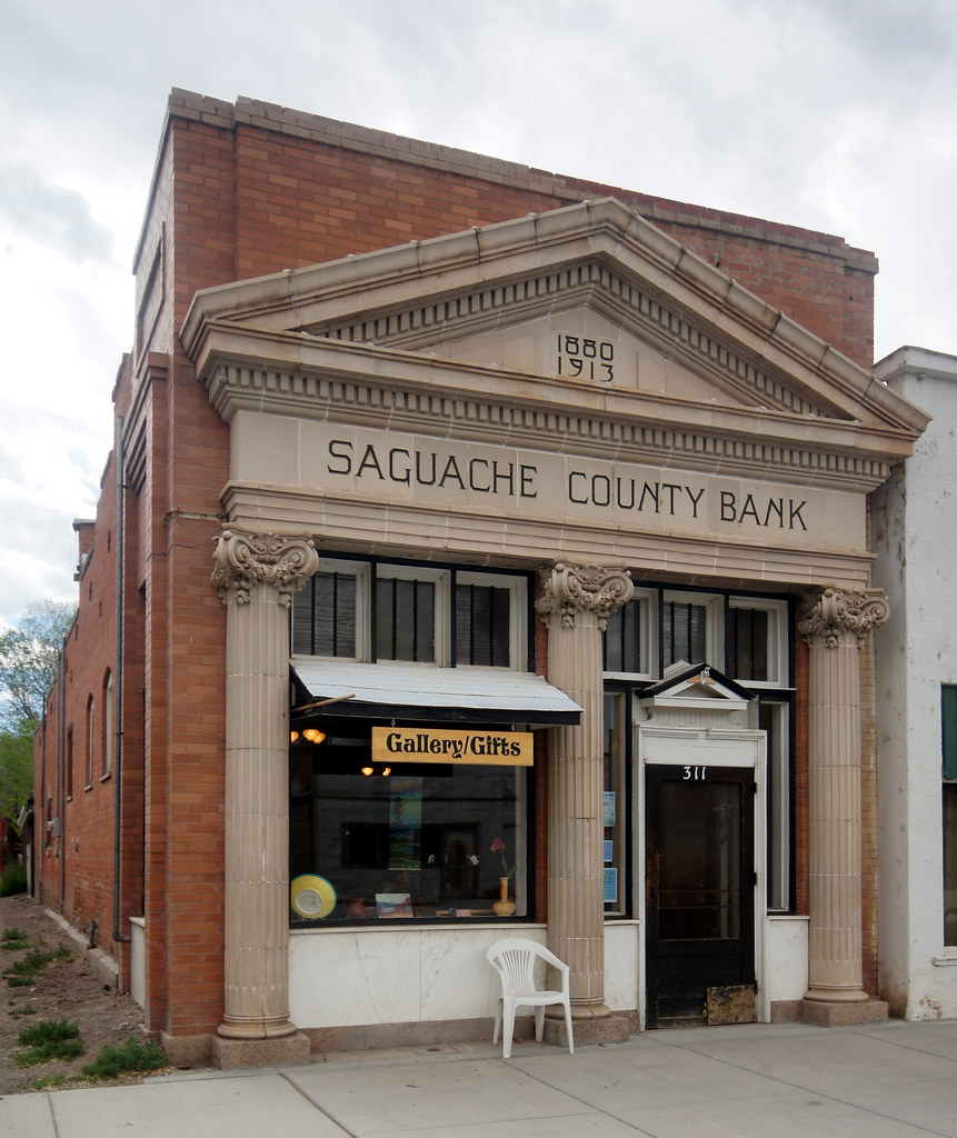 Saguache County Bank Saguache, Colorado. robert e weston jr Flickr