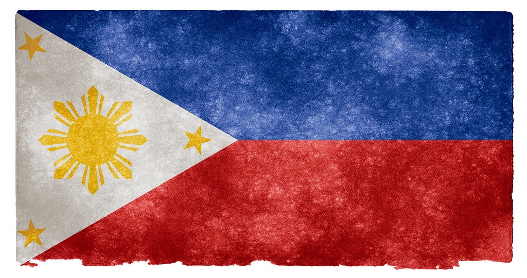 Philippines Grunge Flag Grunge textured flag of the Philip… Flickr