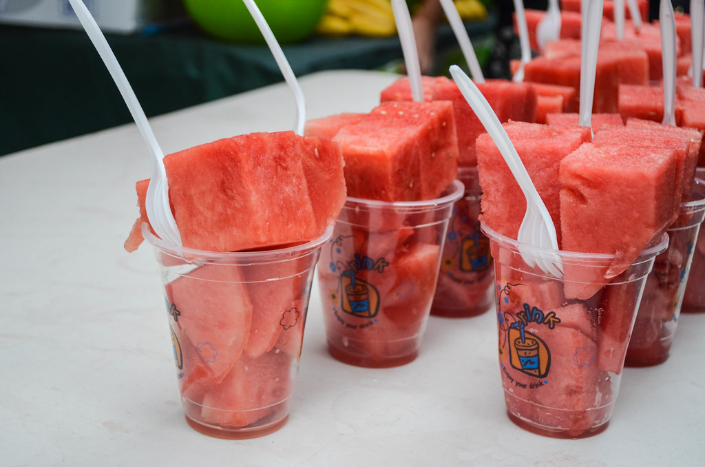 Watermelon in a cup NYC m01229 Flickr