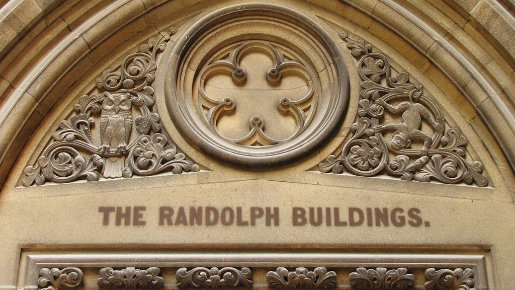 The Randolph Buildings A relief in the East Quadrangle of … Flickr