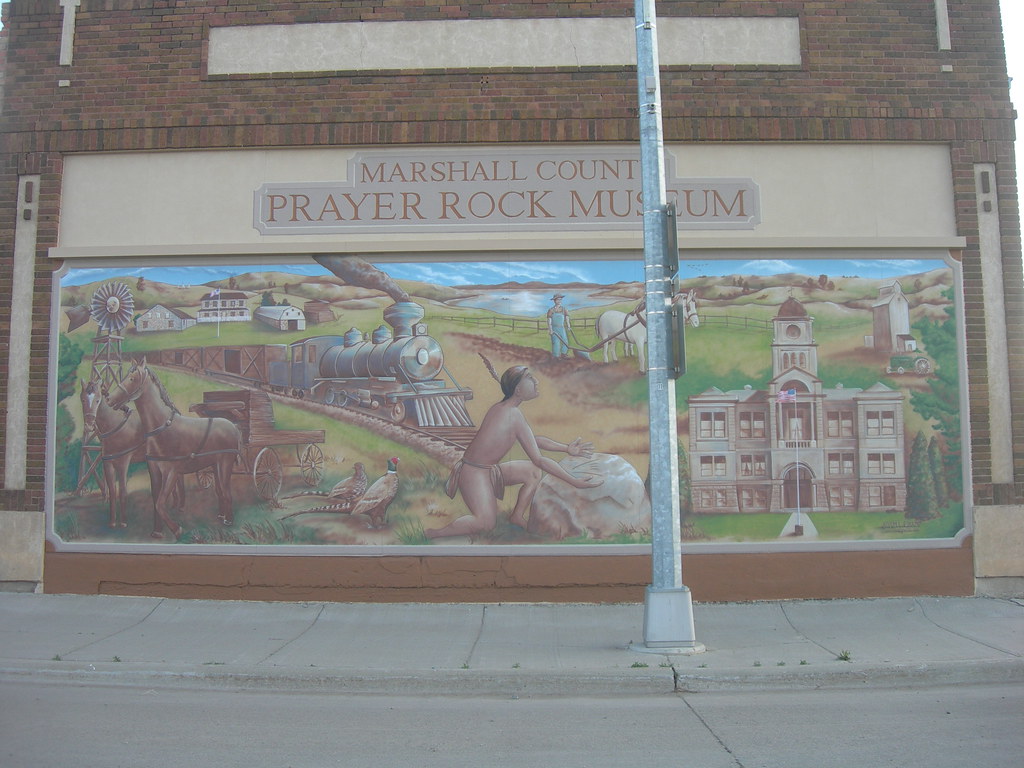 Prayer Rock Museum Mural Britton, South Dakota There evide… Flickr