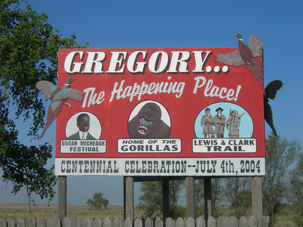 Gregory City Limit Sign Gregory, South Dakota Flickr