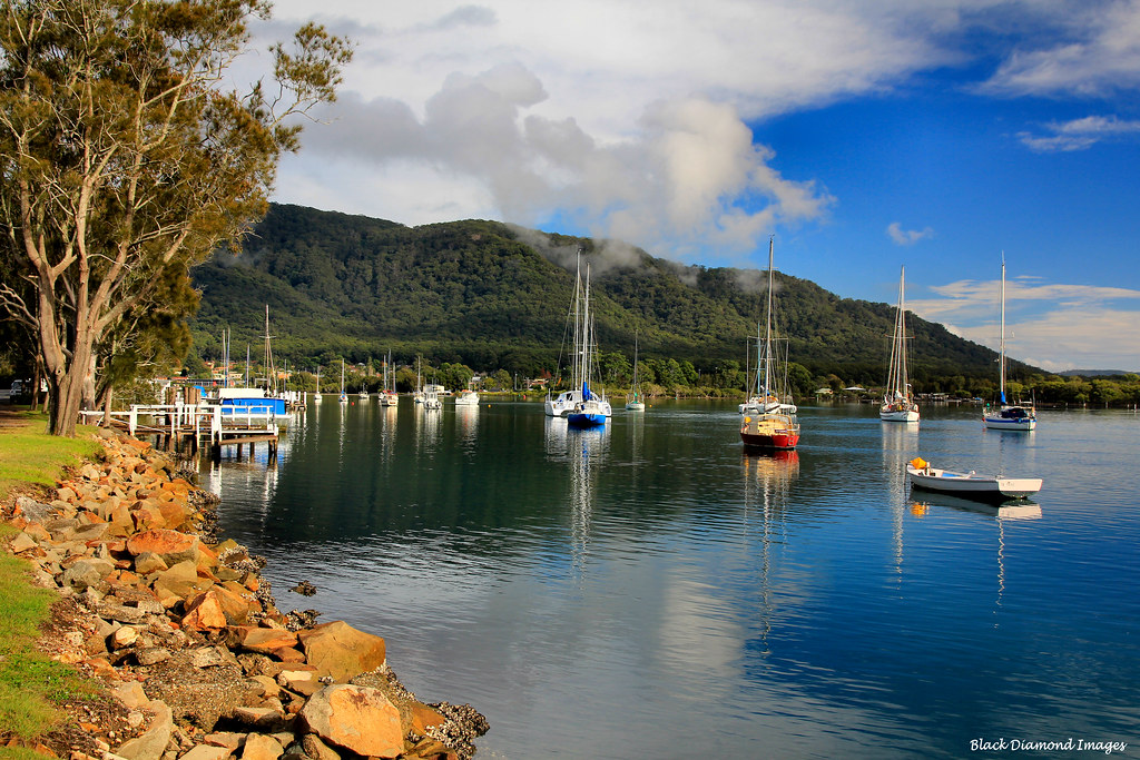 Camden Haven River at Dunbogan, Mid North Coast, NSW Flickr