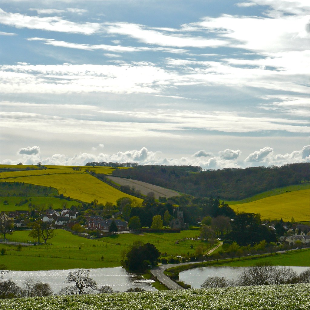 Durweston with the River Stour in flood Liz & Johnny Wesley Barker