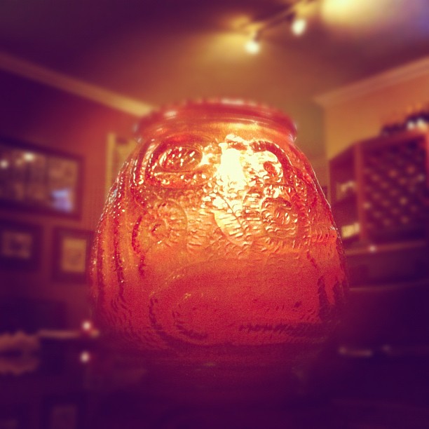 Giant candle night Marty B Flickr