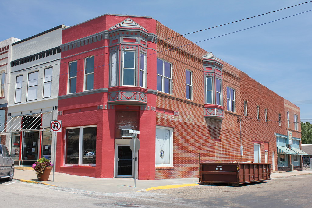 Downtown Building Corning, IA Tom McLaughlin Flickr