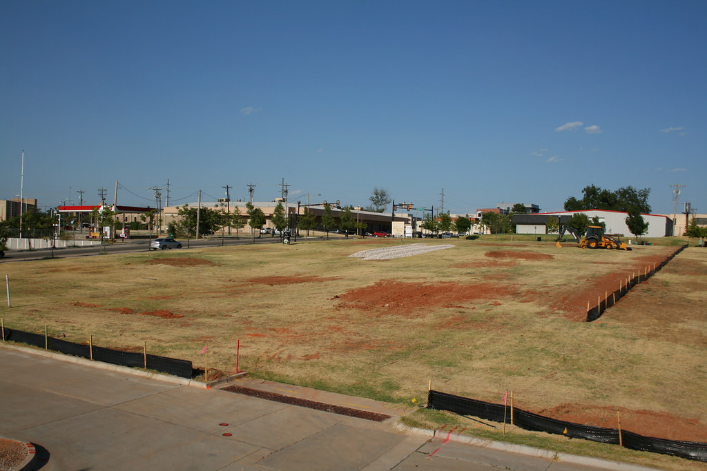 Maywood Apartments Initial siteprep of the Maywood Apartm… Flickr