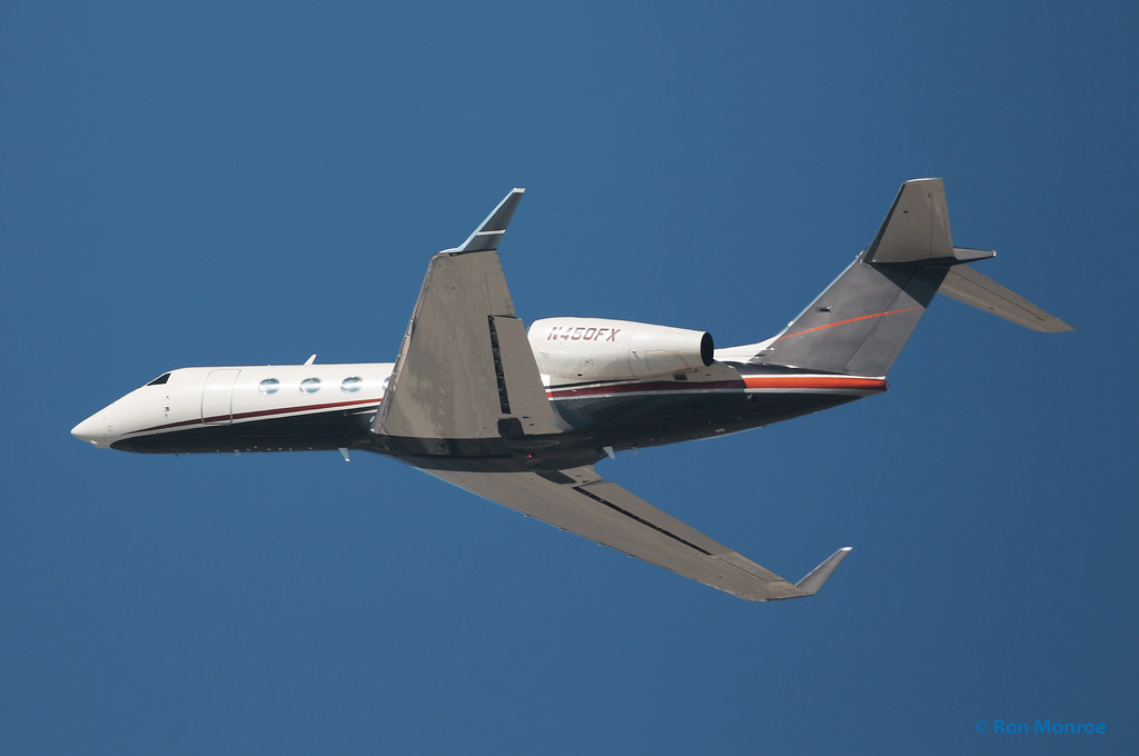Flexjet LLC, Gulfstream Aerospace GIVX (G450) LAX Feb. 12… Ron