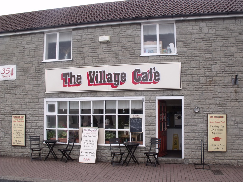The Village Cafe Farm Road, Street, Somerset Didn't expe… Flickr