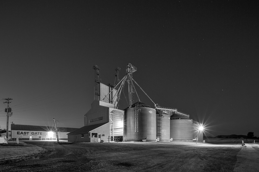 East Gate Feed and Grain Monochrome Treatment fkmueller Flickr