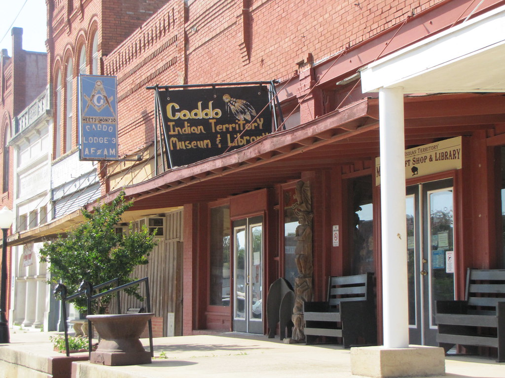 Caddo Indian Territory Museum and Library Caddo, OK Bryon … Flickr