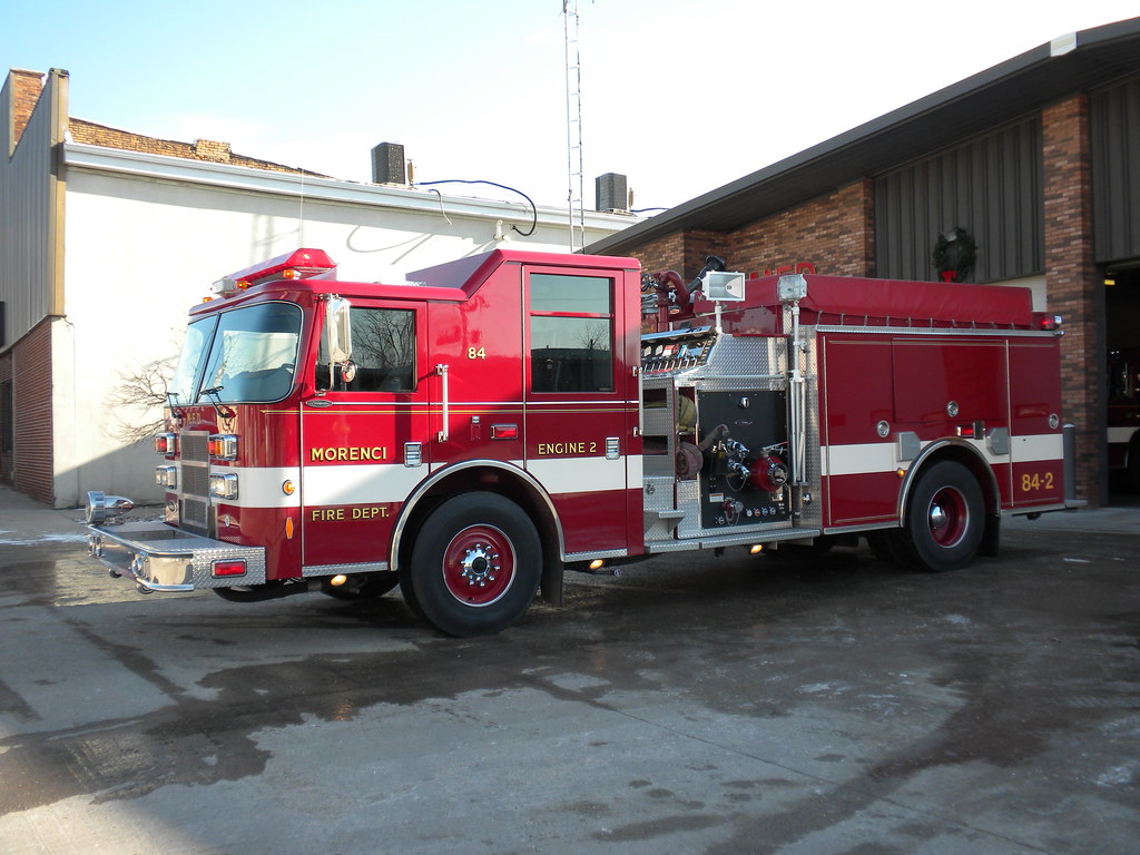 Morenci Fire Department Engine 2 2003 Pierce Contender 100… Flickr