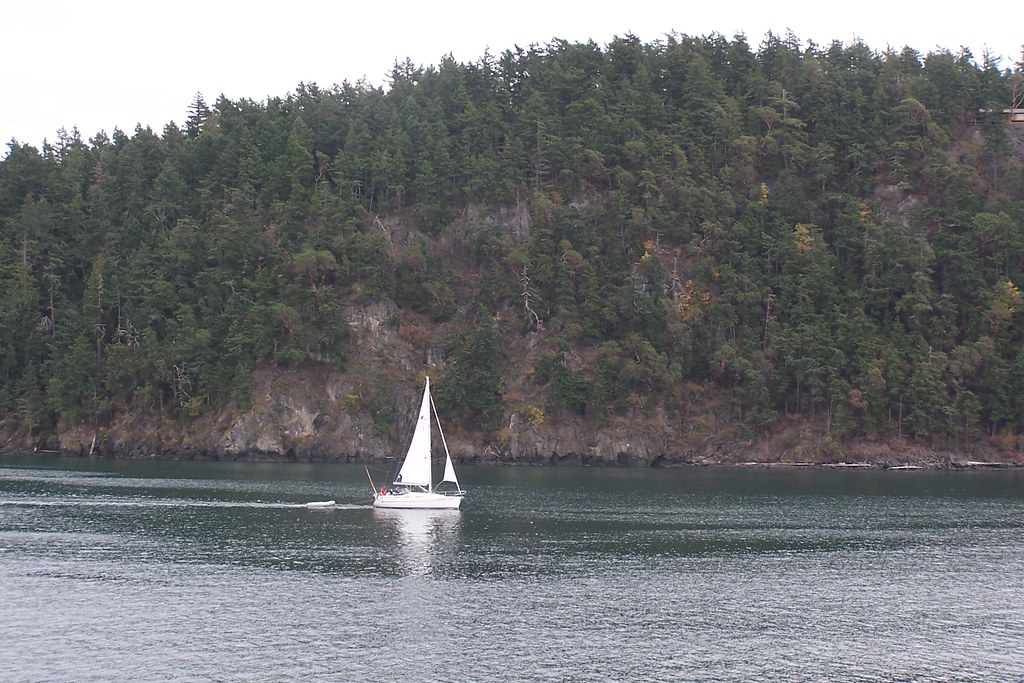 Sailboat Friday Harbor, San Juan County, Washington J. Stephen Conn