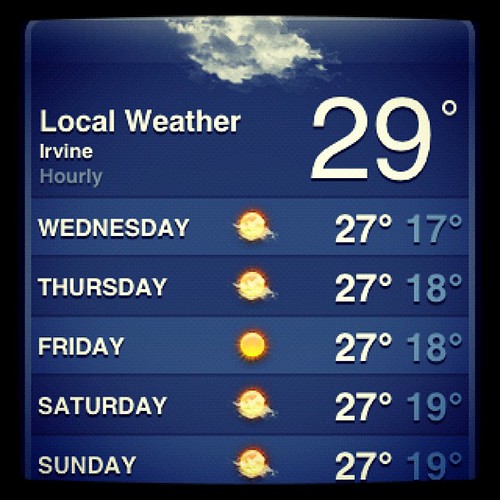 Weather Irvine California SoCal WhereIsTheSummer It d… Flickr