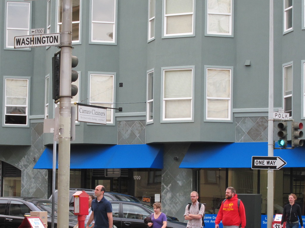 Parklet The Crepe House & Bone Flowers (1755 Polk Street) Flickr