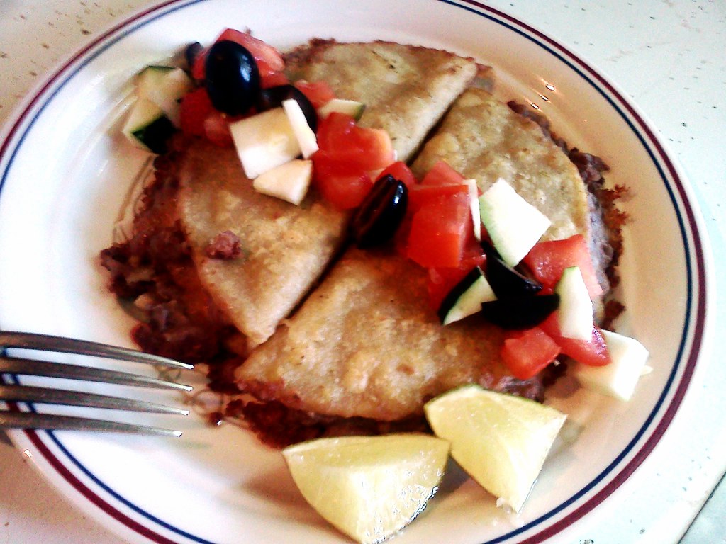 Sweet onion tacos homemade sweet onion refried beans, t… Flickr