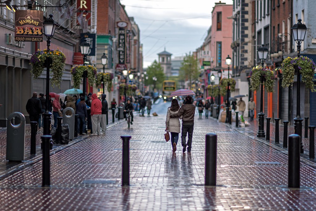 Streets Of Dublin Under The Umbrella In streets of Dubli… Flickr