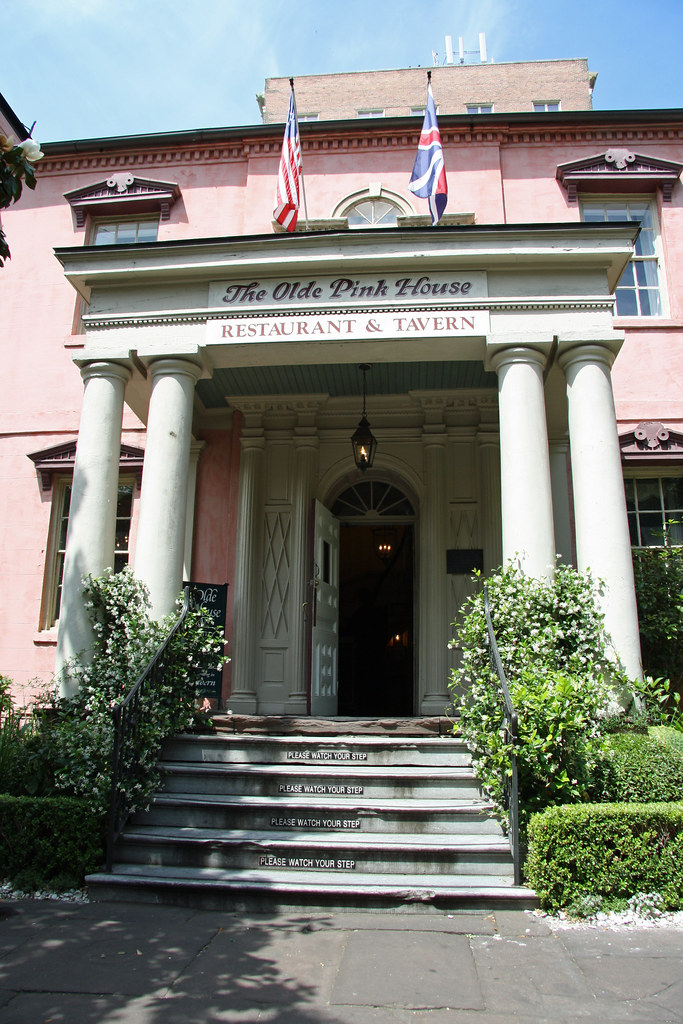 The Olde Pink House Restaurant and tavern bbcamericangirl Flickr