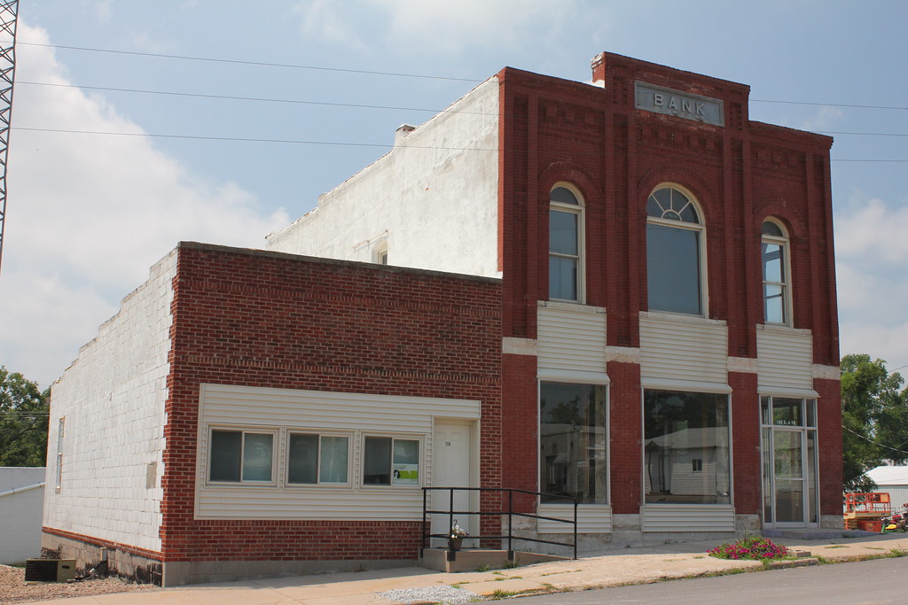 American Exchange Bank Building Elmwood, NE Tom McLaughlin Flickr