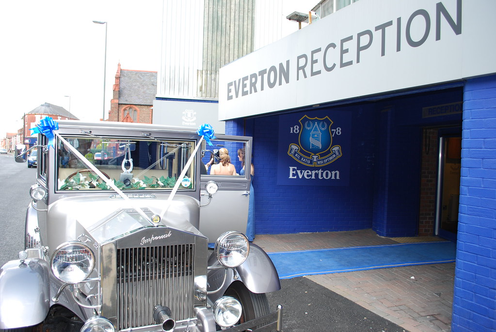 07/07/12 Todays wedding at Goodison Park Calypso Cars Flickr